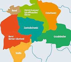 Duits Zwitserland krijgt regionale DAB-multiplexen
