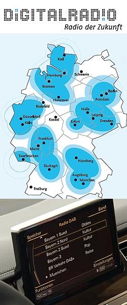 Duitsland: Landelijk DAB-net breidt uit naar Schwerin