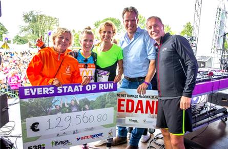Evers Staat Op Run haalt bijna 130.000 op bij Radio 538