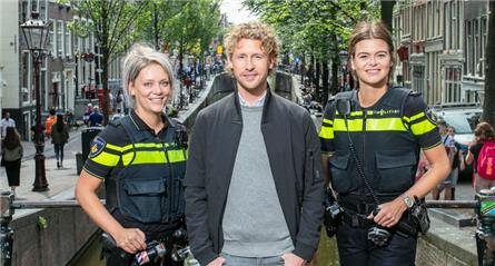 Ewout Genemans volgt politieteam in Amsterdam
