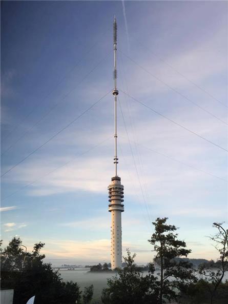 Grootste kerstboom Gerbrandytoren dooft lichten (filmpjes)