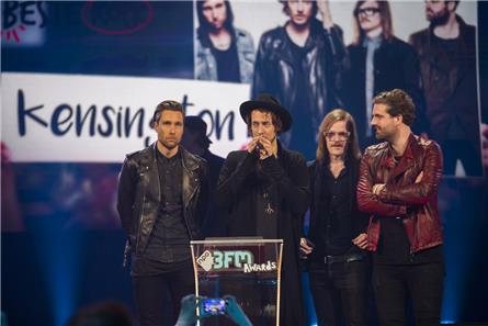 Kensington grote winnaar van de 3FM Awards