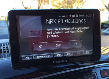 Noorwegen: Flinke groei auto’s met DAB-radio