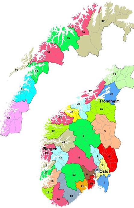 Noorwegen: Matige interesse voor exploitatie regionale DAB+netten