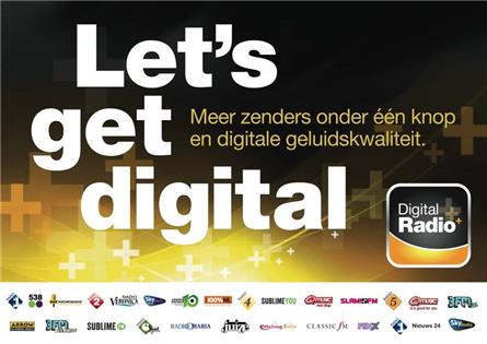 Omroepen starten promotiecampagne voor Digital Radio