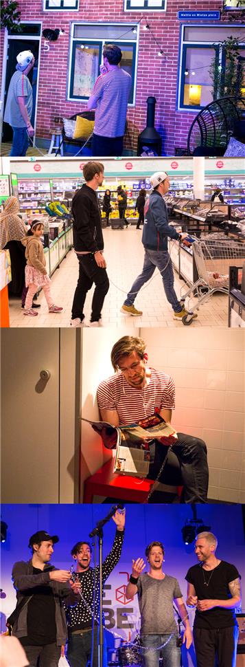Qmusic deejays na vijf dagen verlost van handboeien