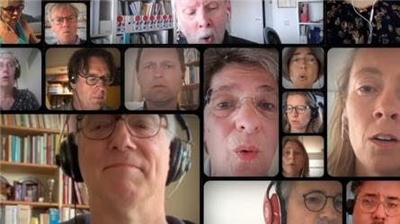 Ruim 300 mensen in virtueel Bevrijdingskoor bij NPO Radio 4