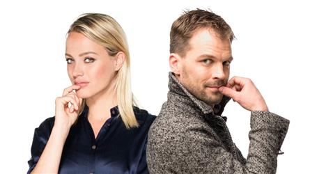 Tess Milne en Daan Nieber presenteren de De Rekenkamer