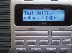 Wallonië: Bel RTL en Contact testen met DAB+