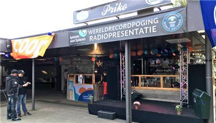 Wereldrecordpoging 200 uur radiomaken in Arnhem gestopt