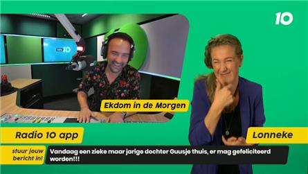 Zo ziet Ekdom in de Morgen met doventolk eruit (filmpje)