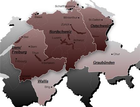 Zwitserland: Nieuwe regionale DAB-netten in de lucht