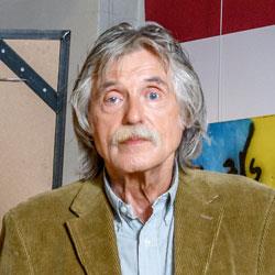 Johan Derksen laat zich portretteren in Sterren op het Doek