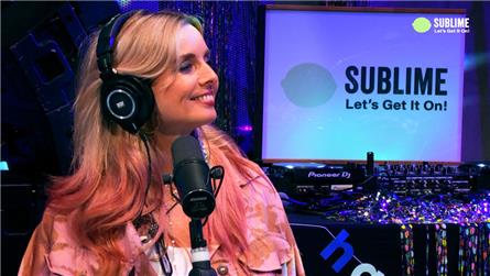 Candy Dulfer viert verjaardag bij Sublime op Kanaal 13 bij Ziggo