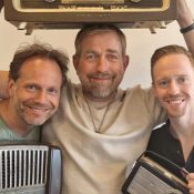 Foto: Dit Was De Radio
vlnr: Arjan Snijders, Harm Edens en Ron Vergouwen